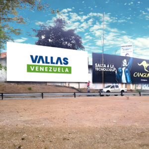 Valla publicitaria en Carabobo - Autopista del Este, altura Distribuidor El Trigal, sentido norte-sur, Valencia, Valla Horizontal de 14m x 6m