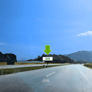 Valla publicitaria en Aragua - Autopista Regional del Centro, Sector La Mora, vía Caracas, Maracay, Valla Horizontal 30.5m x 9.5m