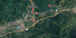 Vista Satelital del Sector Concepción, Trujillo