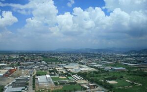 Vista aérea del estado Carabobo