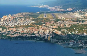 Vista aérea parcial de La Guaira