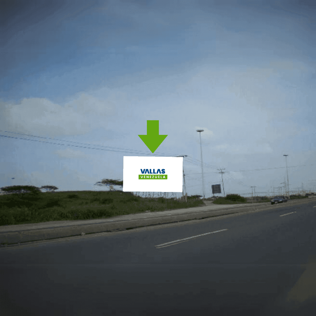 Carretera Morón - Coro entrada Distribuidor Morón Recta Morón Palito vía Palito