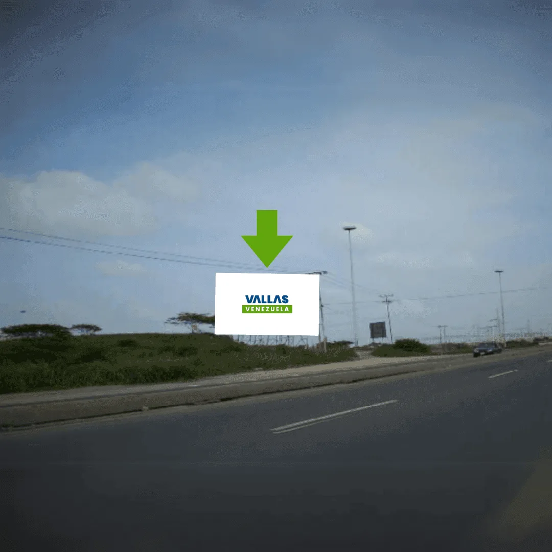 Carretera Morón - Coro entrada Distribuidor Morón Recta Morón Palito vía Palito