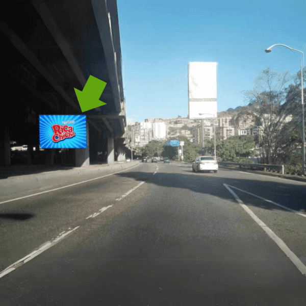 Entrada Desde La Autopista Francisco Fajardo Hacia Las Mercedes con Empalme Av. Ernesto Blohm