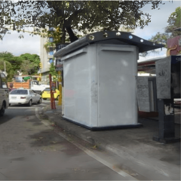 Kiosco en Av. Principal de Santa Mónica frente a Crema Paraíso