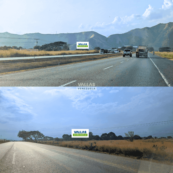 Autopista Regional del centro Altura base Sucre sentido Valencia-Maracay Aragua