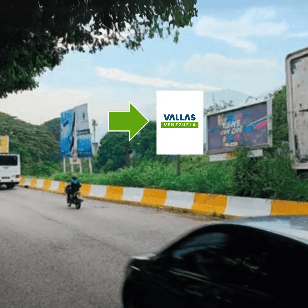 Av. Rio de Janeiro salida de la Av. Araure de frente