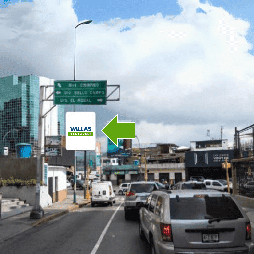 Calle La Joya hacia la Av. Libertador. Sentido este-oeste. Chacao