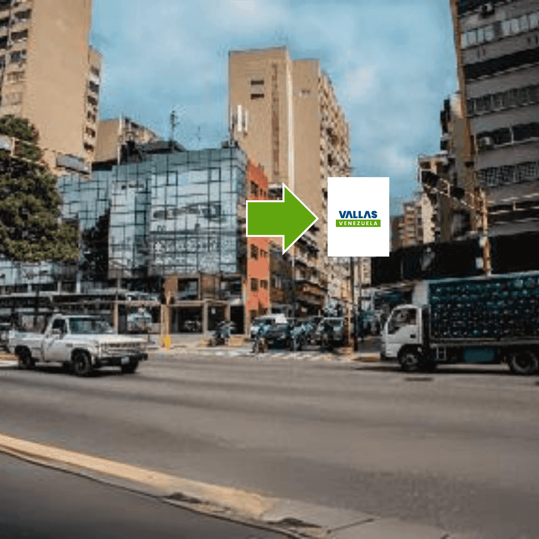 Calle La Joya hacia la Av. Libertador. Chacao. Sentido oeste-este