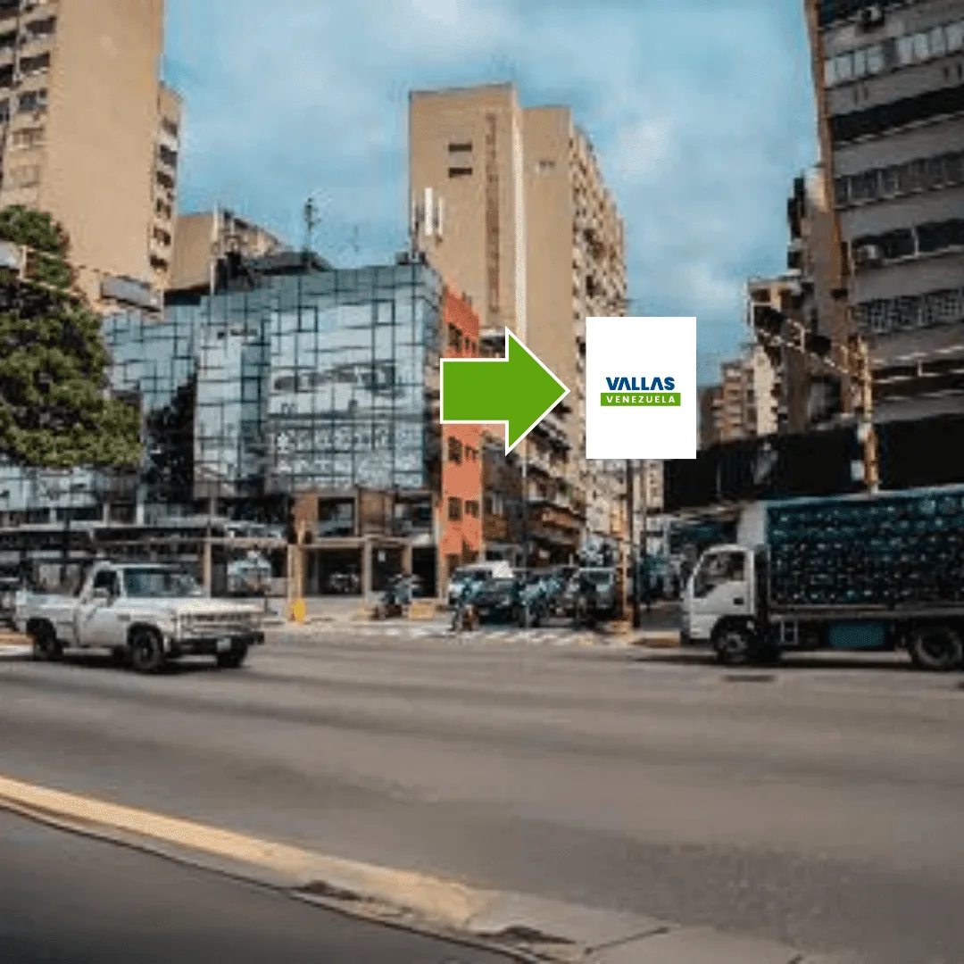 Calle La Joya hacia la Av. Libertador. Chacao. Sentido oeste-este