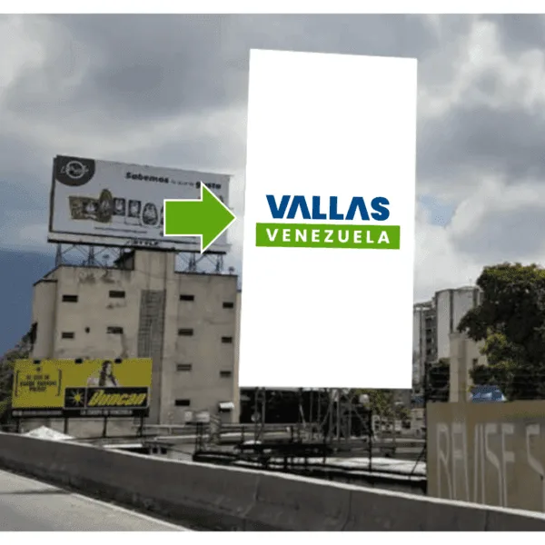 Urb. Los Chaguaramos autopista Valle - Coche sentido desde el Distribuidor El Pulpo