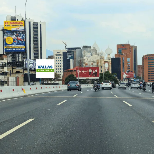 Autopista Francisco Fajardo, Altura Hotel Aladdín, Bello Monte, El Rosal, Caracas, Valla Premium de 12m x 12m