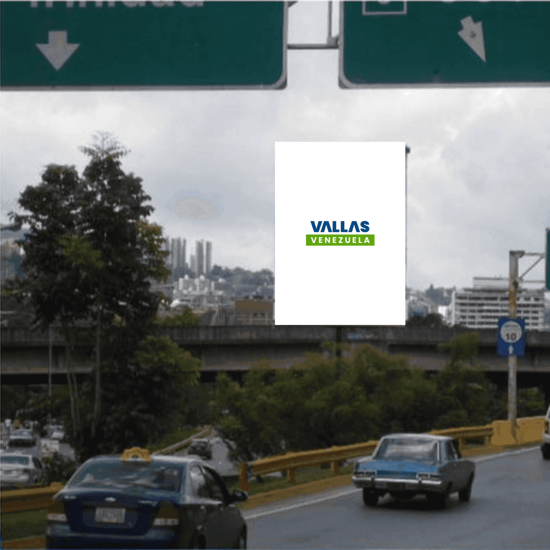 Av. Andrés Galarraga vía Las Mercedes 100m antes de Policia Chacao Caracas