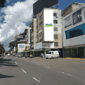 Av. Principal de Bello Monte, Altura Crema Paraiso, sentido Las Mercedes, Valla Vertical de 4m x 12m