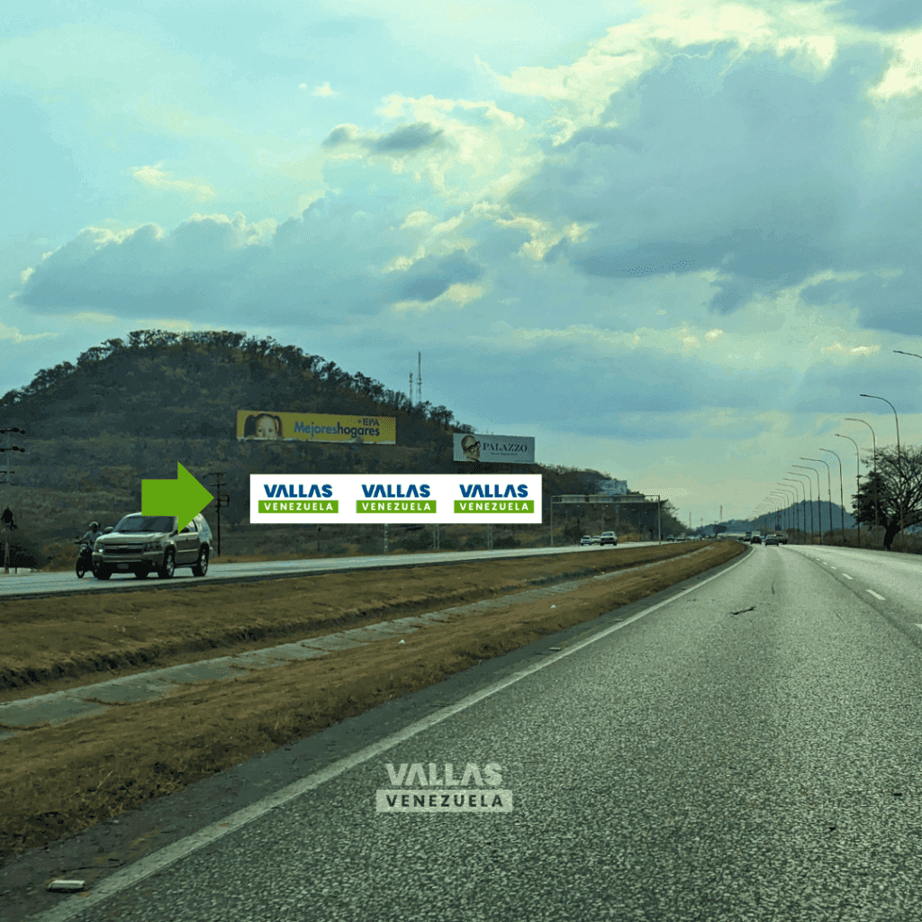 Autopista Regional del Centro, vía Valencia, Zona Industrial Pruinca, Guacara, Valla Horizontal 90.5m x 12.5m