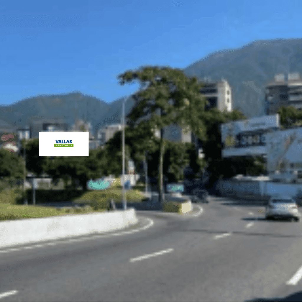 2° Av. Sur, Altamira vía Av. Francisco de Miranda, Chacao, Caracas, Valla Horizontal de 13m x 7m