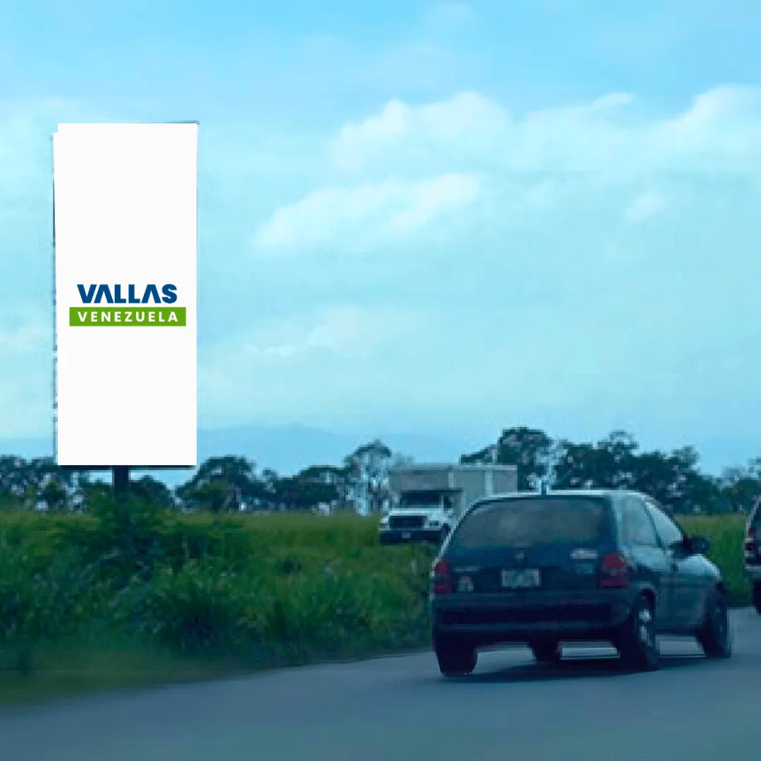 AV-ACR-001B Arteria vial Barquisimeto-Araure vía Barquisimeto-Araure. Antes del módulo de auxilio vial.