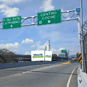 Av. Andrés Galarraga distribuidor de ciempiés vía centro.