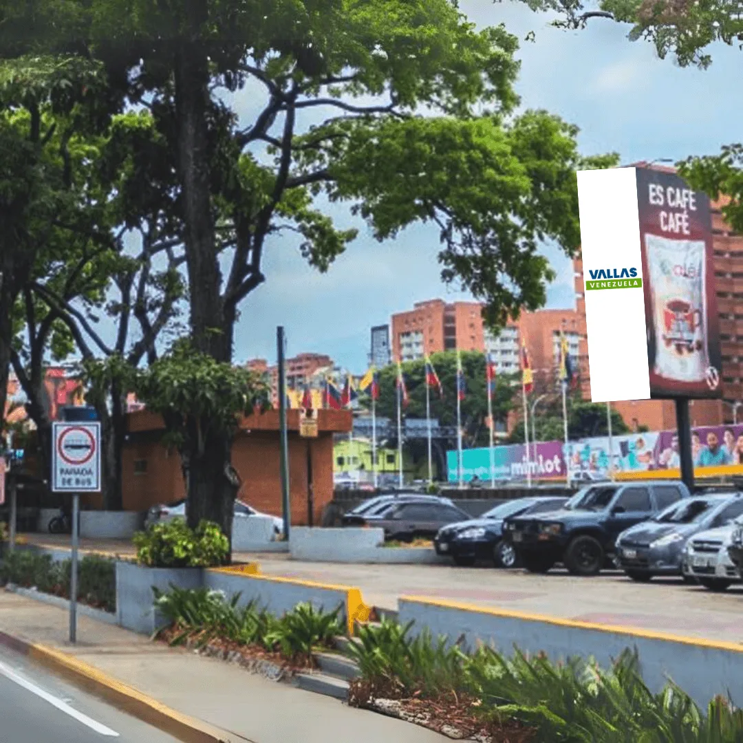 AV-LM004C3 Autopista Francisco Fajardo altura de Las Mercedes. Vista a la Av. Río de Janeiro Caracas