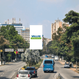 Av. Francisco de Miranda frente a Parque Miranda. Segunda Valla vía Los Dos Caminos