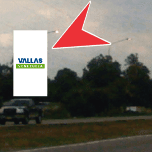 Autopista Regional del Centro, Sentido Caracas Valencia, Valla Vertical de 6m x 12m