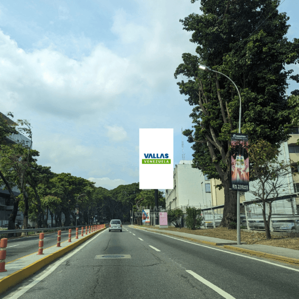 Av. Principal de la Trinidad pasando el Auto-Lavaito, vía Prados del Este, Valla Vertical de 6m x 12m