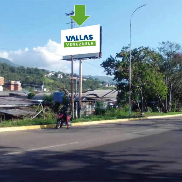 Av. San Antonio José De Sucre vía San Cristóbal. Sector Parque Torbes, Valla Horizontal de 7.5m x 4.1m