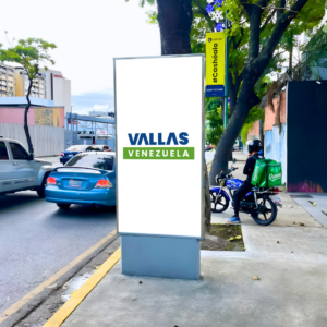 Valla publicitaria en Distrito Capital - Acera Norte De La Av. Libertador, con Av. Jose Felix Sosa, Miranda, Tótem de 2m x 2.4m