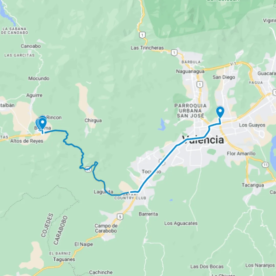 BUS-BEJ-RUTA-3 Bejuma Ruta de Bus 3: Big Low-Bejuma