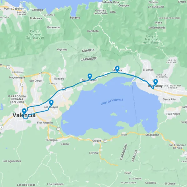 Mariara Ruta de Bus 5: Maracay-Los Guayos