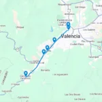 Valla publicitaria en Carabobo - Tocuyito Ruta de Bus 2: Centro-Campo Carabobo