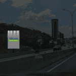 Autopista Prados del Este, Hotel Tamanaco, Sentido Concresa, Poste 4B. Valla Vertical de 6m x 9m