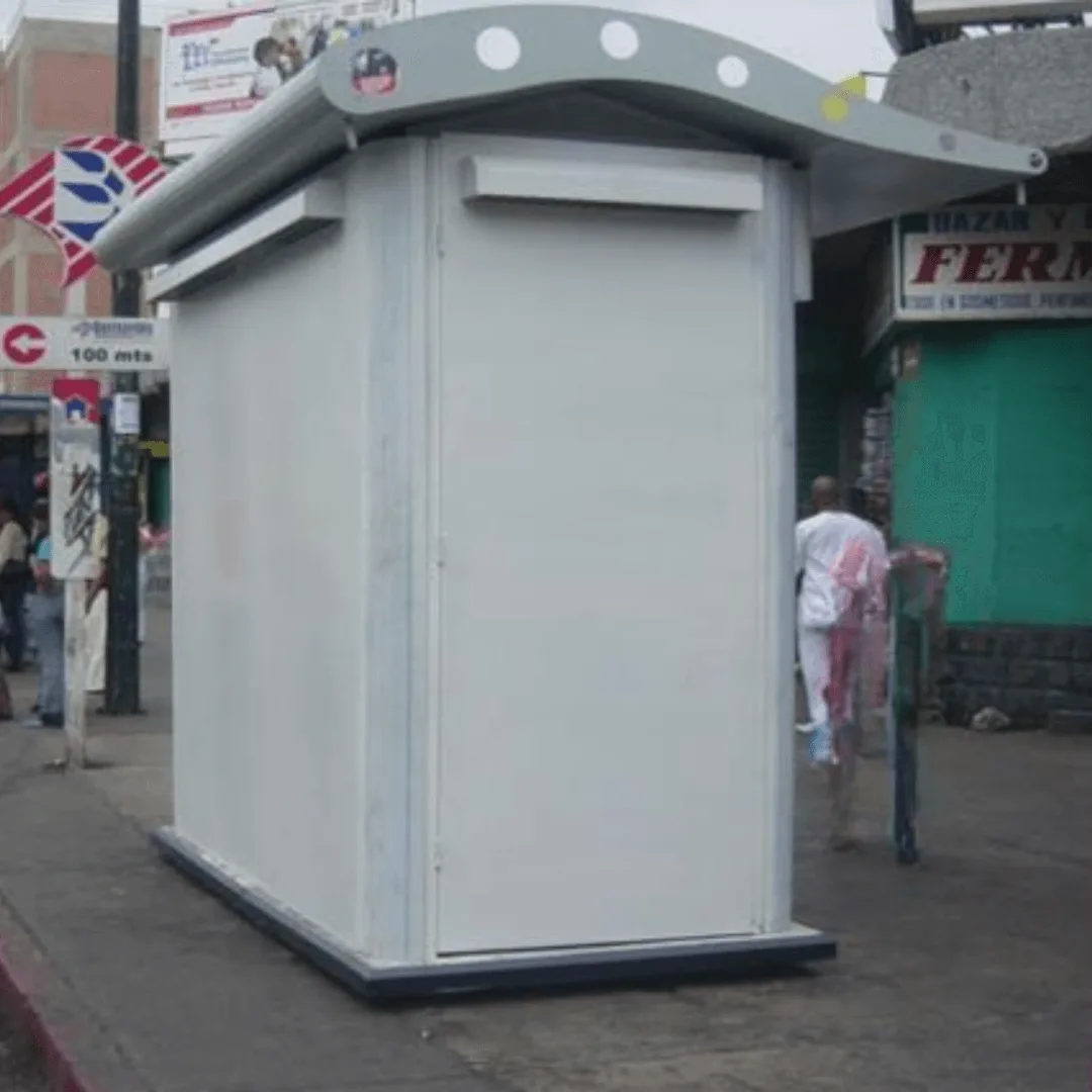 Kiosco en Av. Baralt frente al mercado de Quinta Crespo
