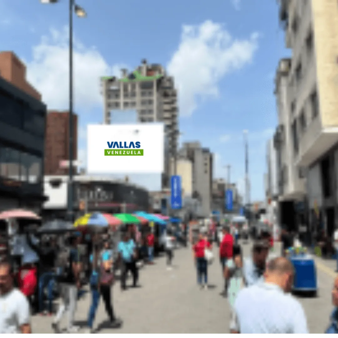 Boulevard de Sabana Grande entre las calles Unión y Villaor sentido desde Plaza Venezuela a Chacaito