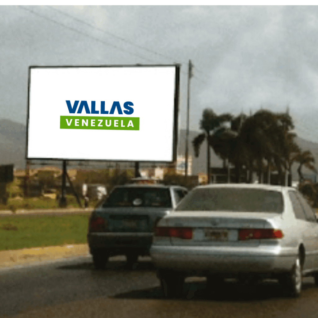 Salida de Barcelona, sector redoma de los pájaros, Puerto la Cruz, Valla Horizontal de 20m x 10m