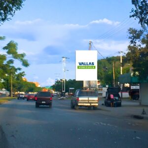 Valla publicitaria en Aragua - Av. Constitución, Sector San José, Maracay, Valla Vertical de 5m x 7m
