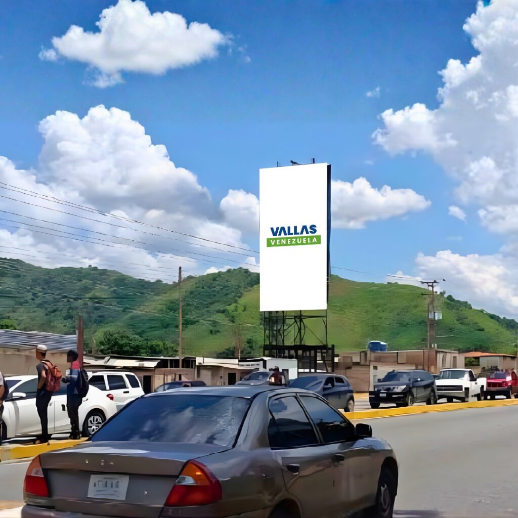 Valla publicitaria en Aragua - Av. Casanova Godoy, sentido Turmero, Maracay, Valla Vertical de 6m x 12m