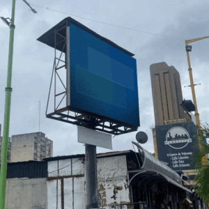 Valla publicitaria en Carabobo - Av. Cedeño, cerca de estación el Metro, Valencia, Pantalla LED, 9.6m x 9.6m