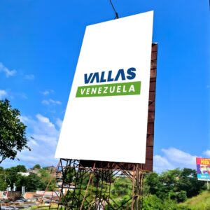 Valla publicitaria en Táchira - Margen derecha del viaducto nuevo, bajando vía Barrio Obrero, intersección con calle Guacara, San Cristóbal, Táchira, Valla Vertical de 6m x 12m