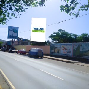 Valla publicitaria en Nueva Esparta - Av. Circunvalación Norte, entre Av. Fajardo y calle Suárez, sector El Poblado, vía C.C. Los Robles, a 90 m de Isla Motors, Isla de Margarita, Valla Vertical de 5.2m x 8.6m