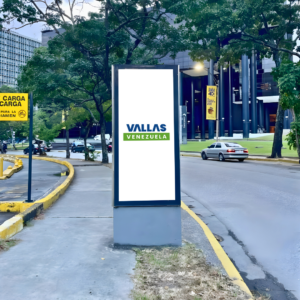Valla publicitaria en Distrito Capital - Av. La Estancia, frente a Torre General de Seguros y centro Banaven "B", Caracas, Chacao, Totem de 2m x 2.4m