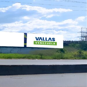 Valla publicitaria en Carabobo - Autopista Regional del Centro, entrada a Valencia, sector Los Guayos, Valencia, 4.⁰ unidad, Valla Horizontal de 6m x 4m