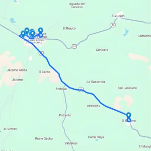 Valla publicitaria en Guárico - Valle La Pascua Ruta de Bus A: Carretera Nacional Valle La Pascua- El Socorro