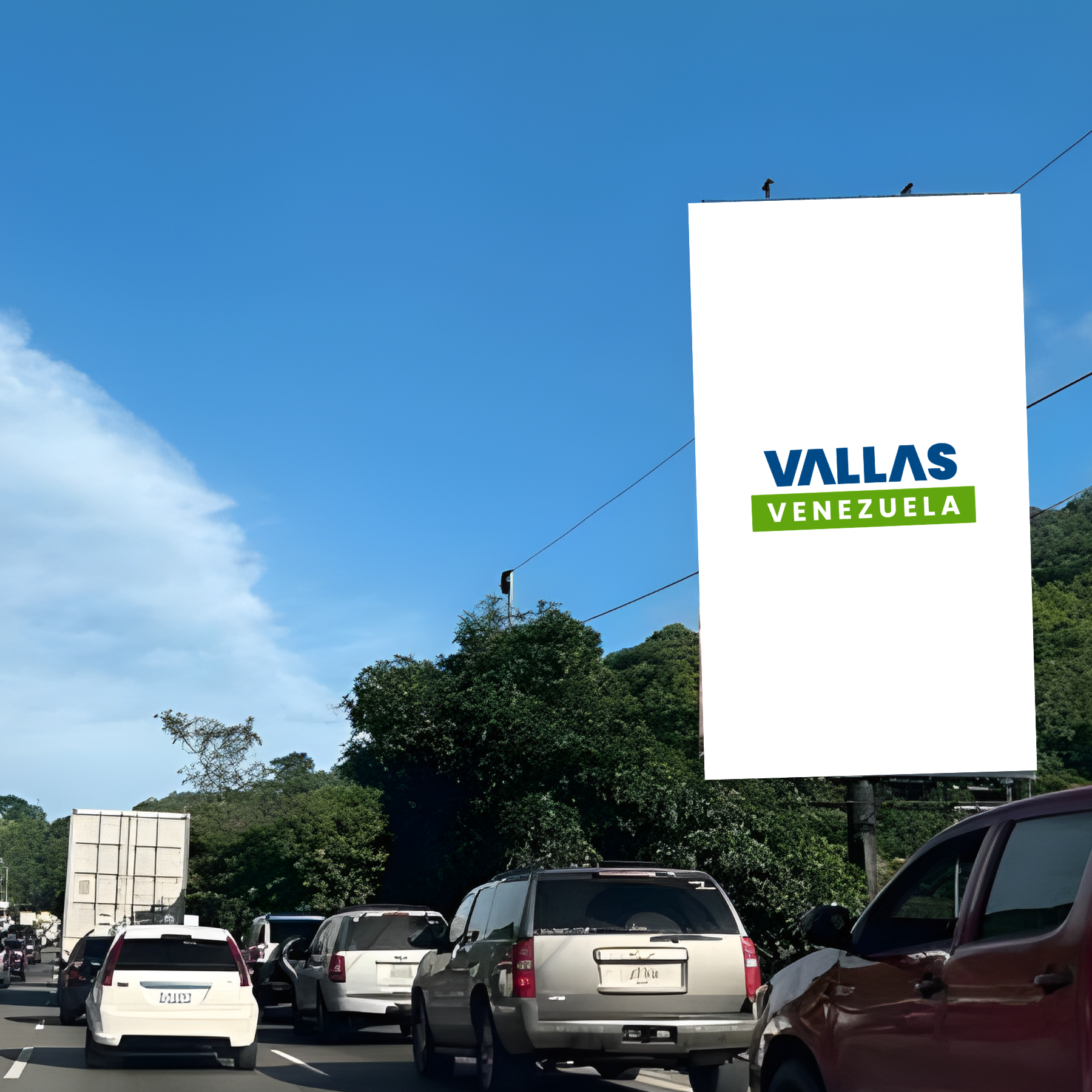 Autopista Gran Mariscal de Ayacucho, Sector Terminal de Oriente, Entrada Caracas, Valla Vertical de 6m x 12m